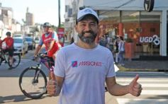 Foto de la galería: Junto a una gran convocatoria se vivió la 24° Bicicleteada Solidaria del Roque González