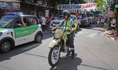 Foto de la galería: Junto a una gran convocatoria se vivió la 24° Bicicleteada Solidaria del Roque González