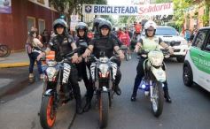 Foto de la galería: Junto a una gran convocatoria se vivió la 24° Bicicleteada Solidaria del Roque González