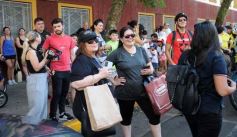 Foto de la galería: Junto a una gran convocatoria se vivió la 24° Bicicleteada Solidaria del Roque González