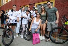Foto de la galería: Junto a una gran convocatoria se vivió la 24° Bicicleteada Solidaria del Roque González