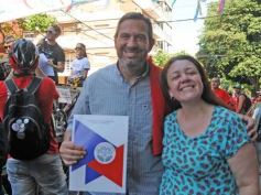 Foto de la galería: Junto a una gran convocatoria se vivió la 24° Bicicleteada Solidaria del Roque González