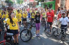 Foto de la galería: Junto a una gran convocatoria se vivió la 24° Bicicleteada Solidaria del Roque González