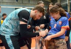 Foto de la galería: Selección Argentina de Vóley en Posadas: el semillero local disfrutó de cerca la práctica albiceleste