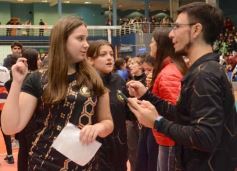 Foto de la galería: Selección Argentina de Vóley en Posadas: el semillero local disfrutó de cerca la práctica albiceleste