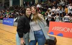 Foto de la galería: Selección Argentina de Vóley en Posadas: el semillero local disfrutó de cerca la práctica albiceleste