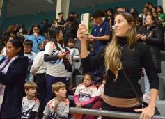 Foto de la galería: Selección Argentina de Vóley en Posadas: el semillero local disfrutó de cerca la práctica albiceleste