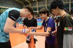 Foto de la galería: Selección Argentina de Vóley en Posadas: el semillero local disfrutó de cerca la práctica albiceleste