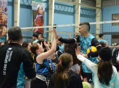 Foto de la galería: Selección Argentina de Vóley en Posadas: el semillero local disfrutó de cerca la práctica albiceleste