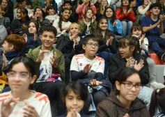 Foto de la galería: Selección Argentina de Vóley en Posadas: el semillero local disfrutó de cerca la práctica albiceleste