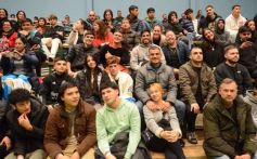 Foto de la galería: Ante un público colmado: el Vóley Argentino animó una fiesta deportiva de primer nivel en la ciudad