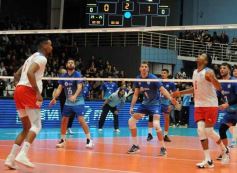 Foto de la galería: Ante un público colmado: el Vóley Argentino animó una fiesta deportiva de primer nivel en la ciudad