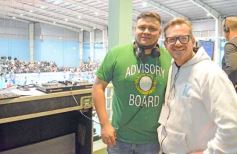 Foto de la galería: Ante un público colmado: el Vóley Argentino animó una fiesta deportiva de primer nivel en la ciudad