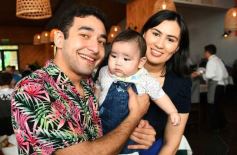 Sixto Fotografías. Sociedad. Varios - Día del Padre en Posadas: para muchos con mesa familiar afuera en el agasajo a los papás