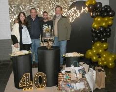 Foto de la galería: Los 40 de Lucas Mantulak con celebración a la medida en el Club Ucraniano