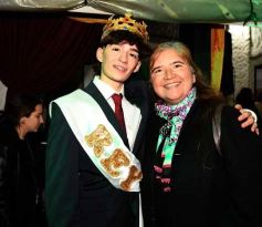 Foto de la galería: Madre de la Misericordia: Delfina Britto y Felipe Menor, los flamantes soberanos