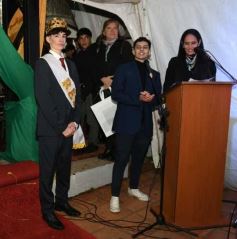 Foto de la galería: Madre de la Misericordia: Delfina Britto y Felipe Menor, los flamantes soberanos