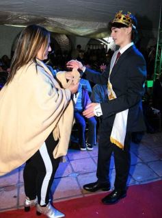 Foto de la galería: Madre de la Misericordia: Delfina Britto y Felipe Menor, los flamantes soberanos