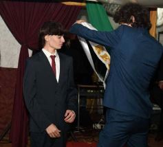 Foto de la galería: Madre de la Misericordia: Delfina Britto y Felipe Menor, los flamantes soberanos