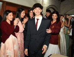 Foto de la galería: Madre de la Misericordia: Delfina Britto y Felipe Menor, los flamantes soberanos