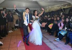 Foto de la galería: Madre de la Misericordia: Delfina Britto y Felipe Menor, los flamantes soberanos