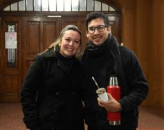 Foto de la galería: Anticipando la fiesta de los estudiantes, el Santa Catalina presentó su competencia de bandas
