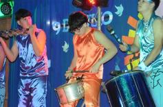 Foto de la galería: Anticipando la fiesta de los estudiantes, el Santa Catalina presentó su competencia de bandas