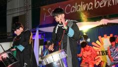 Foto de la galería: Anticipando la fiesta de los estudiantes, el Santa Catalina presentó su competencia de bandas