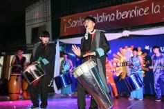 Foto de la galería: Anticipando la fiesta de los estudiantes, el Santa Catalina presentó su competencia de bandas
