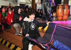 Foto de la galería: Anticipando la fiesta de los estudiantes, el Santa Catalina presentó su competencia de bandas