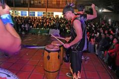 Foto de la galería: Anticipando la fiesta de los estudiantes, el Santa Catalina presentó su competencia de bandas