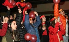 Foto de la galería: Anticipando la fiesta de los estudiantes, el Santa Catalina presentó su competencia de bandas