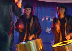 Foto de la galería: Anticipando la fiesta de los estudiantes, el Santa Catalina presentó su competencia de bandas