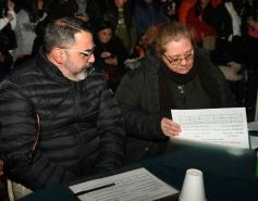 Foto de la galería: Anticipando la fiesta de los estudiantes, el Santa Catalina presentó su competencia de bandas
