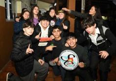 Foto de la galería: Anticipando la fiesta de los estudiantes, el Santa Catalina presentó su competencia de bandas