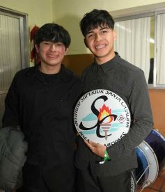 Foto de la galería: Anticipando la fiesta de los estudiantes, el Santa Catalina presentó su competencia de bandas