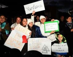 Foto de la galería: Anticipando la fiesta de los estudiantes, el Santa Catalina presentó su competencia de bandas