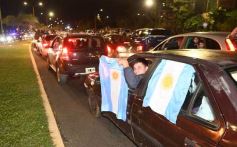 Foto de la galería: Campeones de América: la fiesta albiceleste también pasó por Posadas