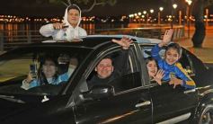 Foto de la galería: Campeones de América: la fiesta albiceleste también pasó por Posadas