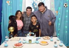 Foto de la galería: Los 11 de Benicio Olivera, con un cumple bien futbolero en Garupá