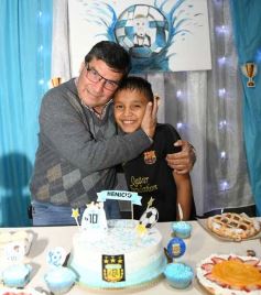 Foto de la galería: Los 11 de Benicio Olivera, con un cumple bien futbolero en Garupá