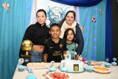 Foto de la galería: Los 11 de Benicio Olivera, con un cumple bien futbolero en Garupá