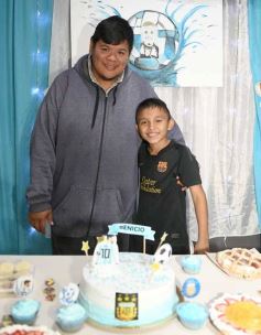 Foto de la galería: Los 11 de Benicio Olivera, con un cumple bien futbolero en Garupá