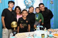 Foto de la galería: Los 11 de Benicio Olivera, con un cumple bien futbolero en Garupá