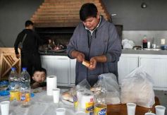 Foto de la galería: Los 11 de Benicio Olivera, con un cumple bien futbolero en Garupá