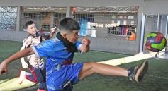 Foto de la galería: Los 11 de Benicio Olivera, con un cumple bien futbolero en Garupá