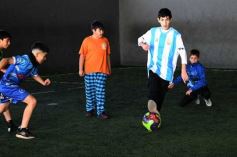Foto de la galería: Los 11 de Benicio Olivera, con un cumple bien futbolero en Garupá