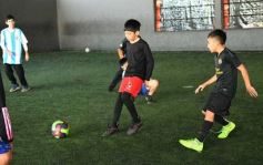 Foto de la galería: Los 11 de Benicio Olivera, con un cumple bien futbolero en Garupá