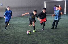 Foto de la galería: Los 11 de Benicio Olivera, con un cumple bien futbolero en Garupá