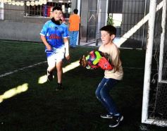 Foto de la galería: Los 11 de Benicio Olivera, con un cumple bien futbolero en Garupá